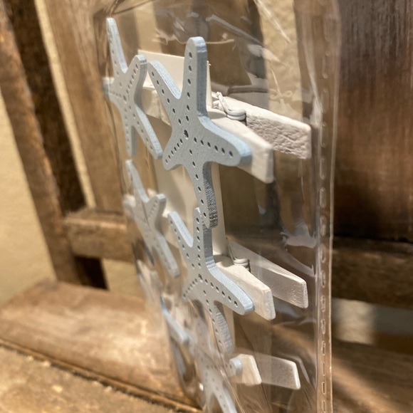 Sailboat Clips & Starfish Clips, Nautical Decorative Wood Clips, Nautical Clips - Picture 13 of 16